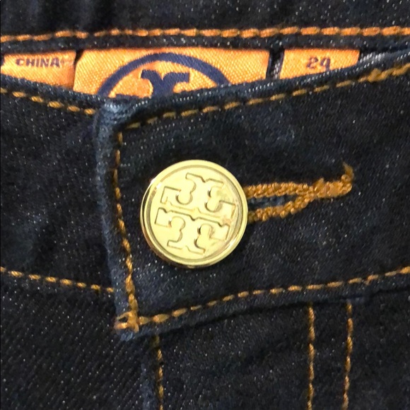 Tory burch size 24 straight leg jeans - Picture 3 of 6